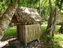 Private outdoor shower for each deluxe loft bungalow